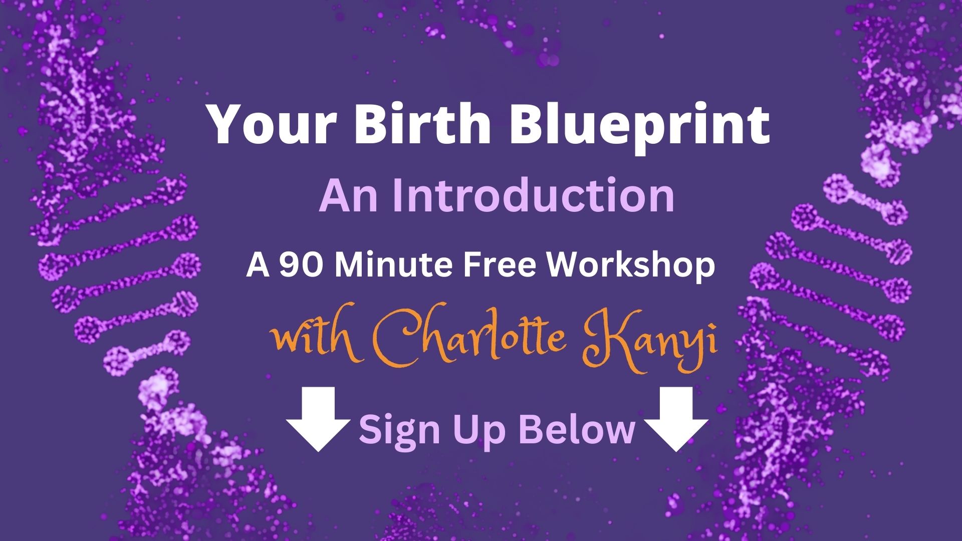 Birth Blueprint For Events